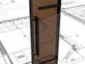 Дверь для сауны Harvia Legend 7x19 (Коробка Сосна, стекло Бронза)