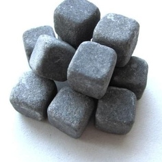 Камень Талькохлорит Кубики 50x70 мм (20 кг)