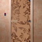 Дверь Doorwood бронза матовая с рисунком 