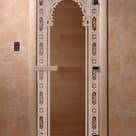Дверь Doorwood бронза с рисунком 