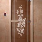Дверь Doorwood бронза с рисунком 