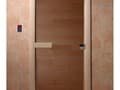 Дверь Doorwood бронза прозрачная, р-р 800x2000